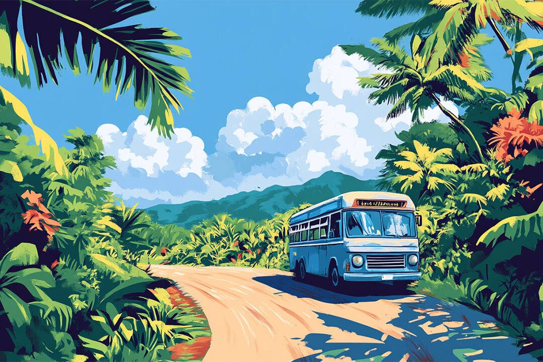 Moorea : toujours la galère des bus scolaires à chaque rentrée