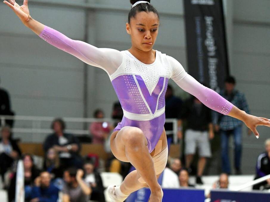 Gymnastique : la Guadeloupéenne Célia Serber de retour au plus haut niveau