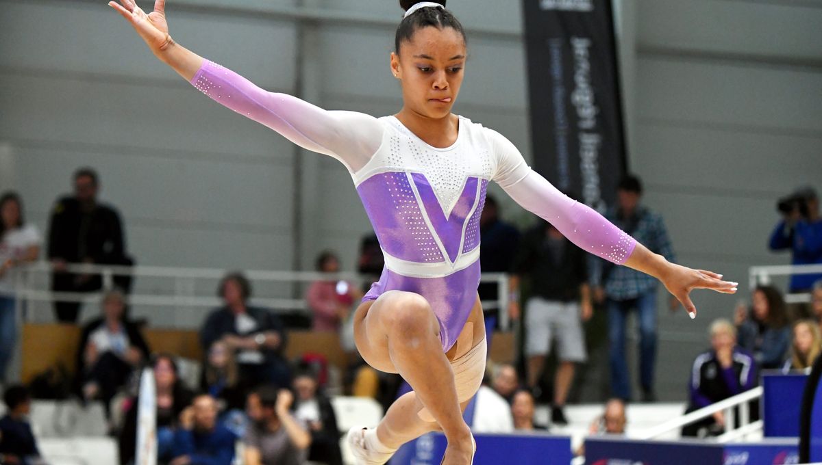 Gymnastique : la Guadeloupéenne Célia Serber de retour au plus haut niveau