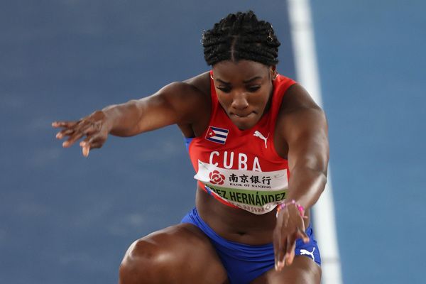 Mondiaux d’athlétisme : podium 100 % caribéen au triple saut, la Cubaine Perez Hernandez sacrée