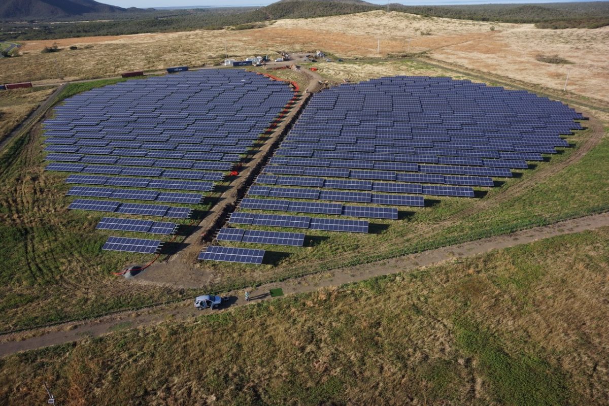 Nouvelle-Calédonie : le chantier photovoltaïque de Baco progresse