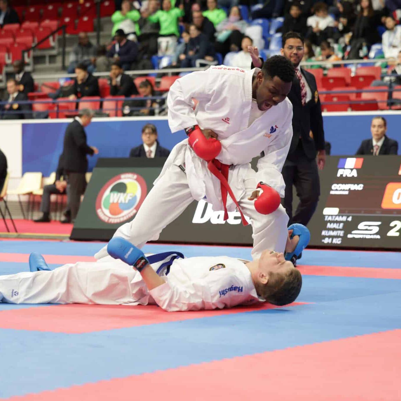 Hendrick Confiac, l’héritier du karaté français guidé par Kenji Grillon