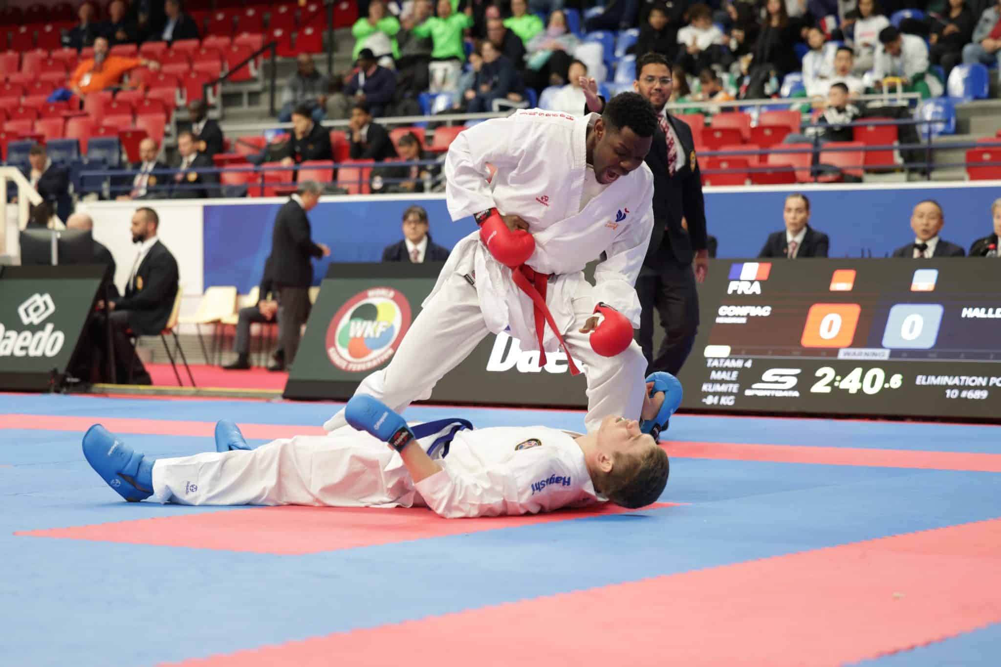 Hendrick Confiac, l’héritier du karaté français guidé par Kenji Grillon