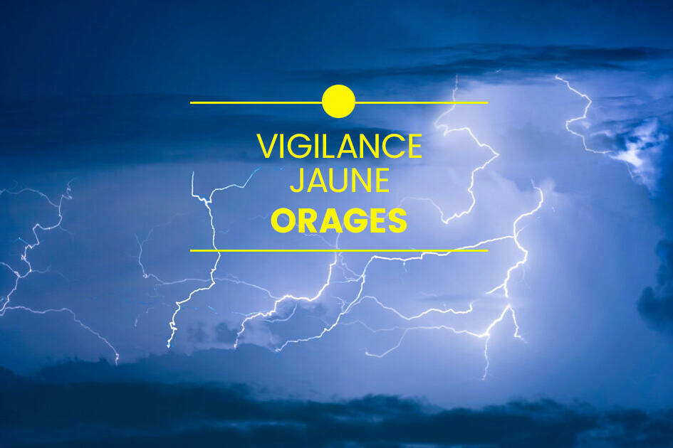 Guadeloupe : vigilance jaune pour fortes pluies et orages