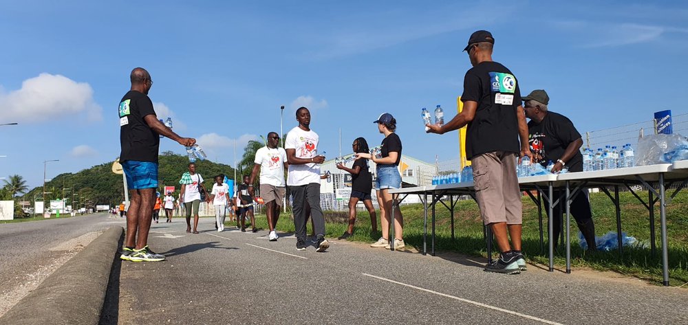 Kourou : plus de 1 300 participants pour la 28e marche du cœur
