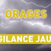 La Guadeloupe sous vigilance jaune pour fortes pluies et orages
