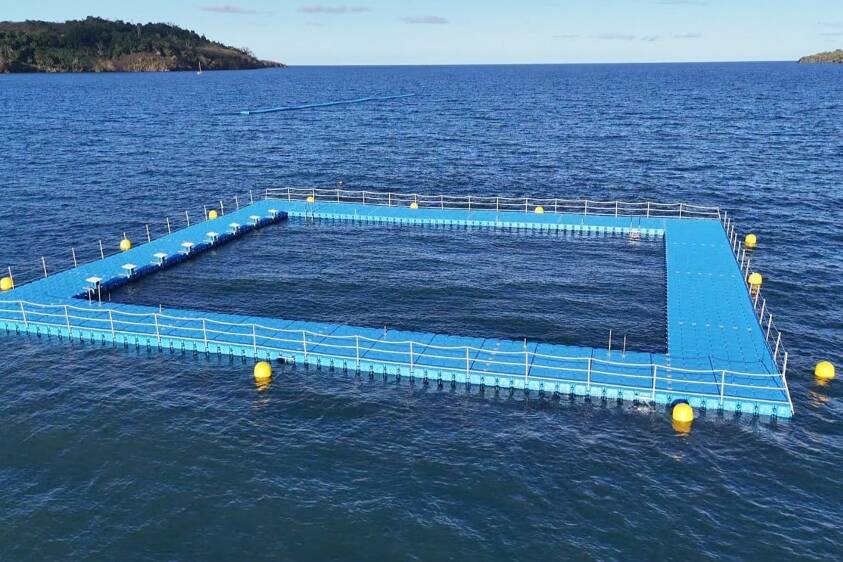 Mayotte : Bandrélé montre la voie avec son premier bassin flottant dédié à l’apprentissage de la natation