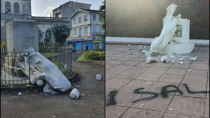 Justice en Martinique : le procès des déboulonneurs de statues s’ouvre à Fort-de-France