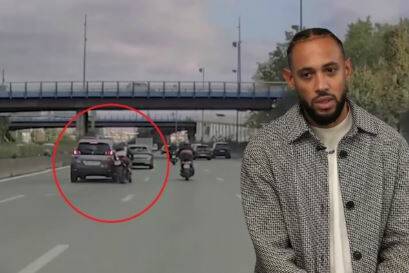 Hugo, le motard percuté sur l’A4, dénonce une agression policière