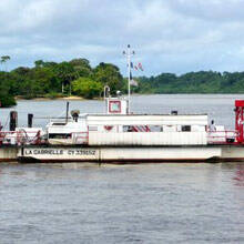Des capitaines surinamais à la barre pour relancer les rotations du bac La Gabrielle