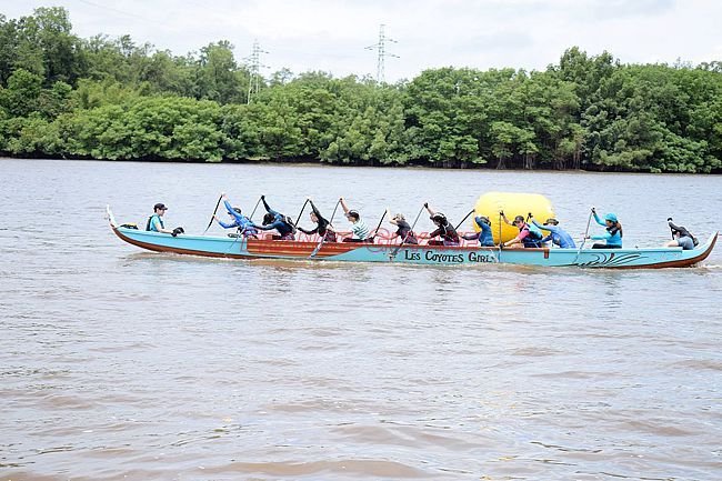 Marathon du fleuve : 163 rameurs relèvent le défi des 42 km à Kourou