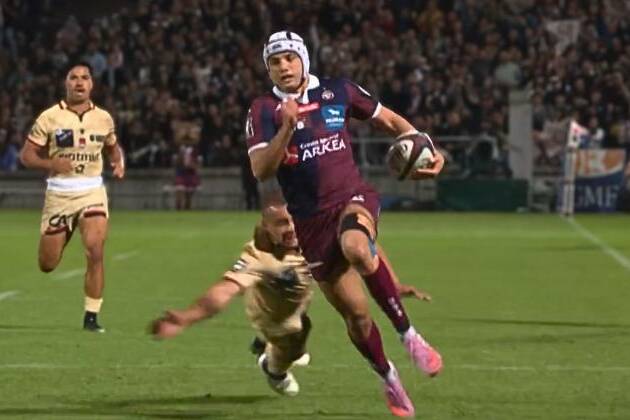 Le Réunionnais Louis Bielle-Biarrey nommé parmi les meilleurs joueurs du monde