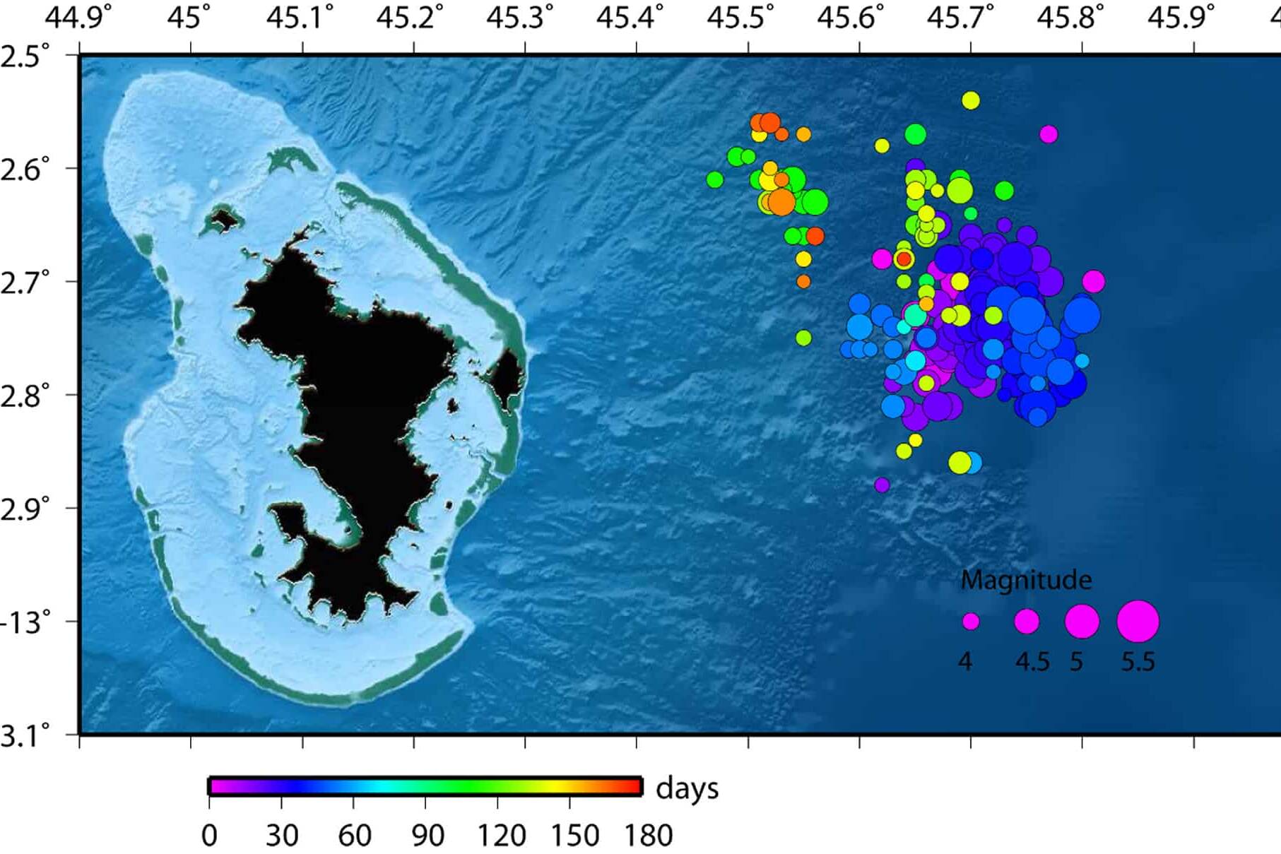 Mayotte : une activité sismique profonde intense, sous surveillance étroite de l’État et des scientifiques