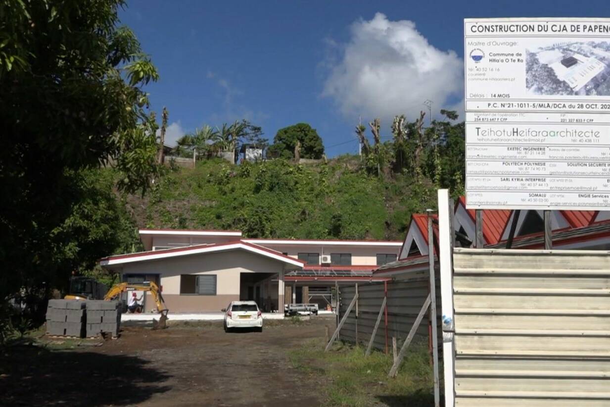 Un nouveau CJA inauguré à Papeno'o : un bâtiment moderne pour relancer la formation des jeunes