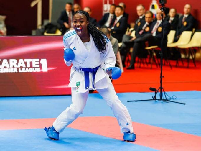 Thalya Sombé sur le toit du monde, la Guadeloupe tient sa reine du karaté
