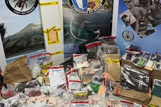 Rivière Salée : cinq trafiquants écroués après le démantèlement d’un point de deal et d’un laboratoire de crack