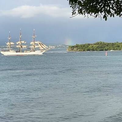 À Pointe-à-Pitre, le Sørlandet rappelle que la mer est aussi une école d’excellence