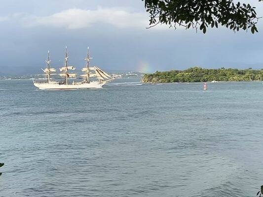 À Pointe-à-Pitre, le Sørlandet rappelle que la mer est aussi une école d’excellence
