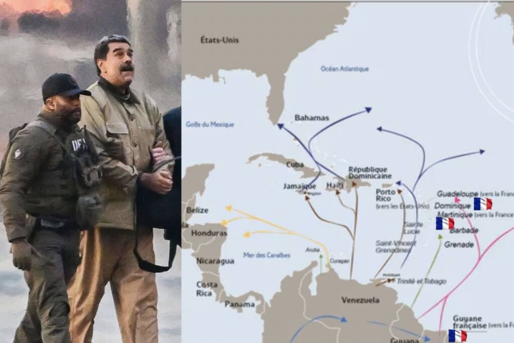 Maduro arrêté : l’inaction française face au narcotrafic vénézuélien qui inonde la Guyane, les Antilles puis la Métropole 