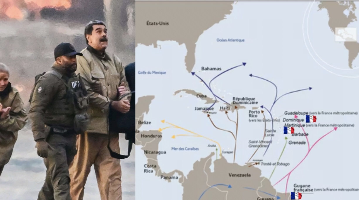 Maduro arrêté : l’inaction française face au narcotrafic vénézuélien qui inonde la Guyane, les Antilles puis la Métropole 