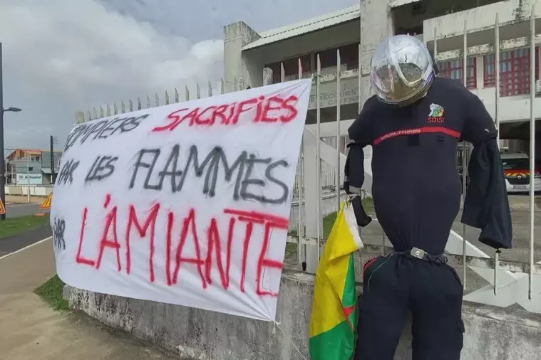 Cayenne : grève des pompiers, relocalisation provisoire envisagée mais rien n’est signé
