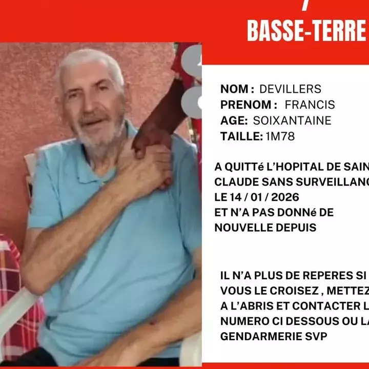 Disparition inquiétante à Saint-Claude : un sexagénaire recherché depuis plus de dix jours