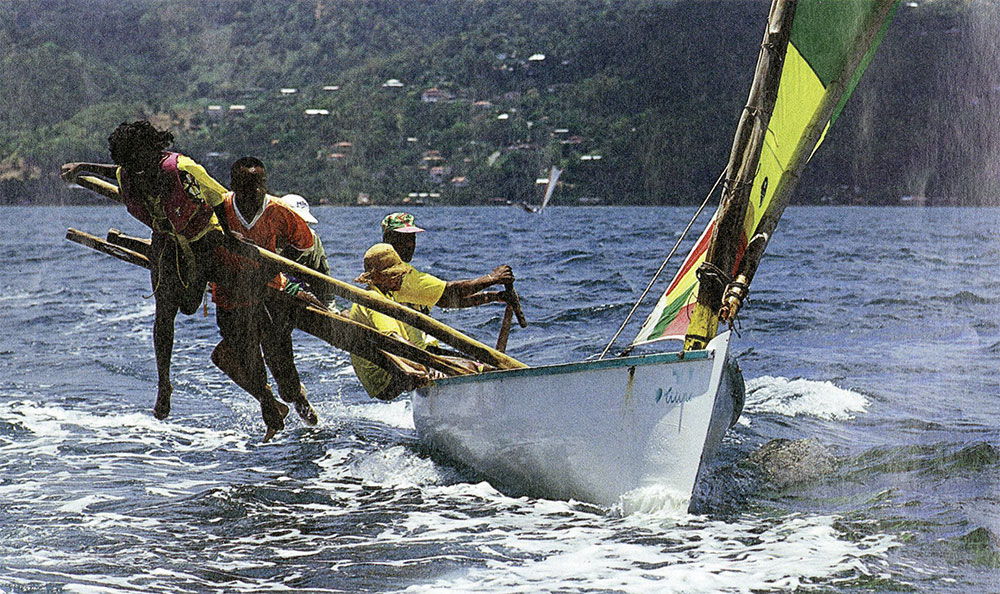 La yole ronde martiniquaise met le cap sur le Sénégal et l’île de Gorée
