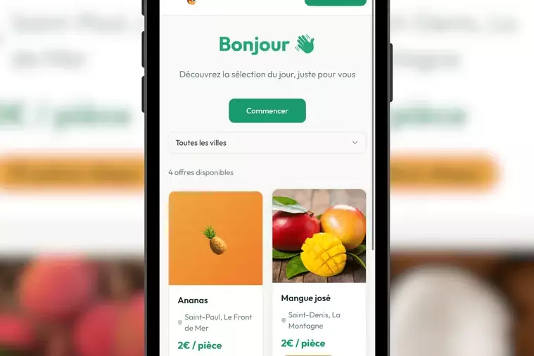 « Trapsa » : une application réunionnaise pour valoriser les fruits des jardins et lutter contre le gaspillage