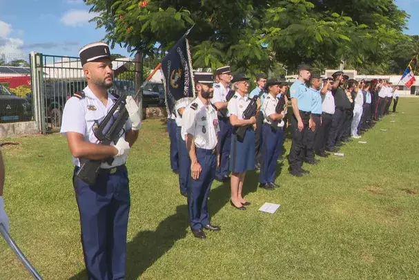 À Wallis, une cérémonie pour honorer les gendarmes « victimes du devoir »