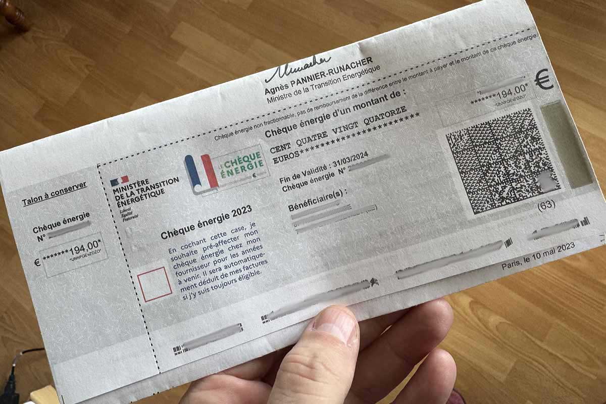 Chèque énergie 2026 : dernier jour pour les ménages éligibles non bénéficiaires