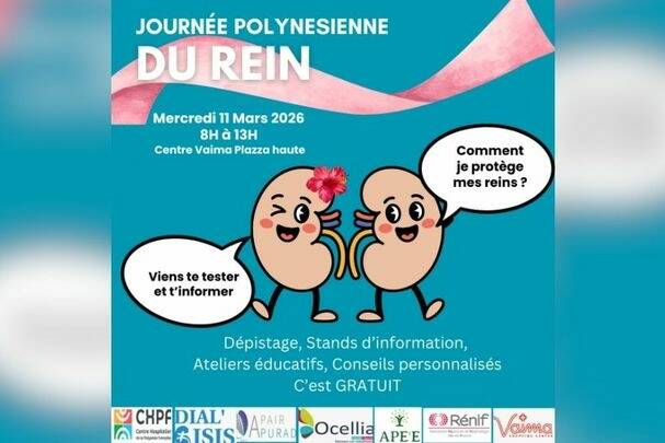 Reins KO, match perdu d’avance ? À Papeete, un dépistage gratuit pour éviter la dialyse