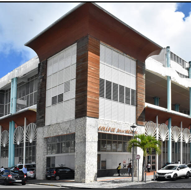 Martinique : débrayage au collège Julia-Nicolas après l’agression d’un adulte-relais