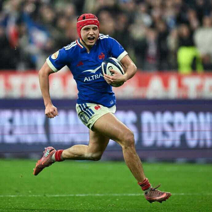 Rugby : le Réunionnais Bielle-Biarrey au sommet, meilleur joueur du Tournoi pour la deuxième année