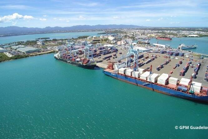 Grand Port Maritime de Guadeloupe : un recul du trafic mais une ambition intacte de hub caribéen