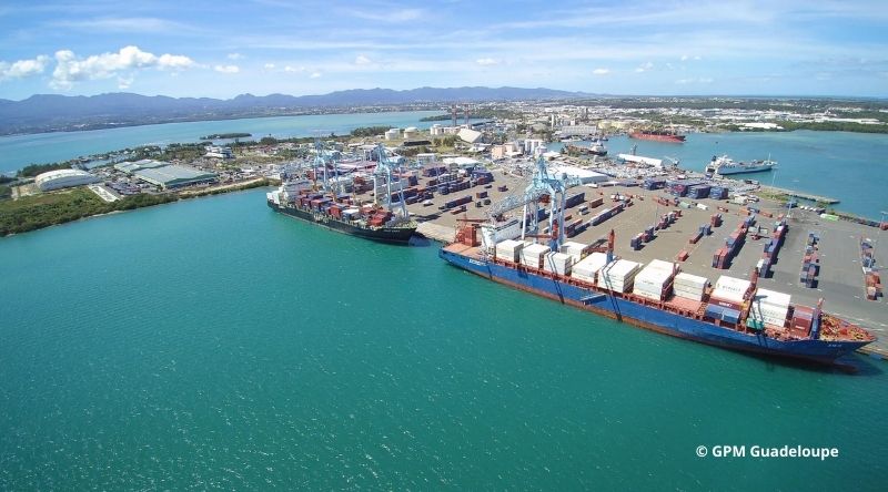 Grand Port Maritime de Guadeloupe : un recul du trafic mais une ambition intacte de hub caribéen