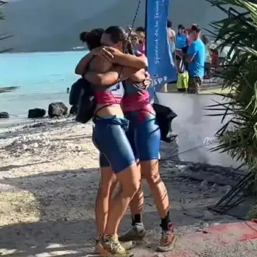 Deux Calédoniennes remportent le swimrun XL de Moorea