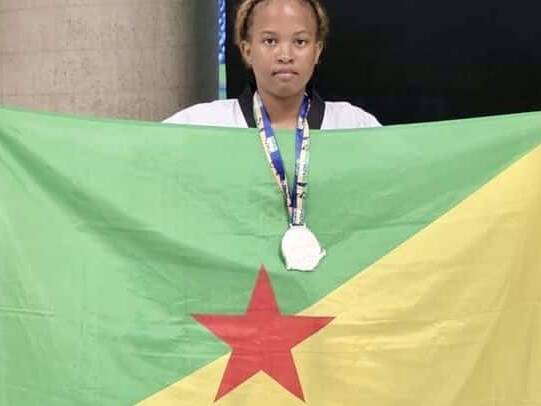 Guyane : la jeune Serena Atiaiso sacrée vice-championne panaméricaine de taekwondo à Rio