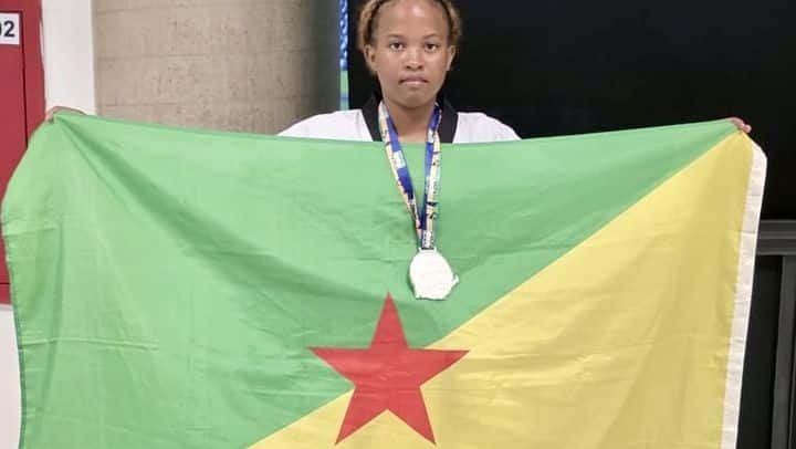 Guyane : la jeune Serena Atiaiso sacrée vice-championne panaméricaine de taekwondo à Rio