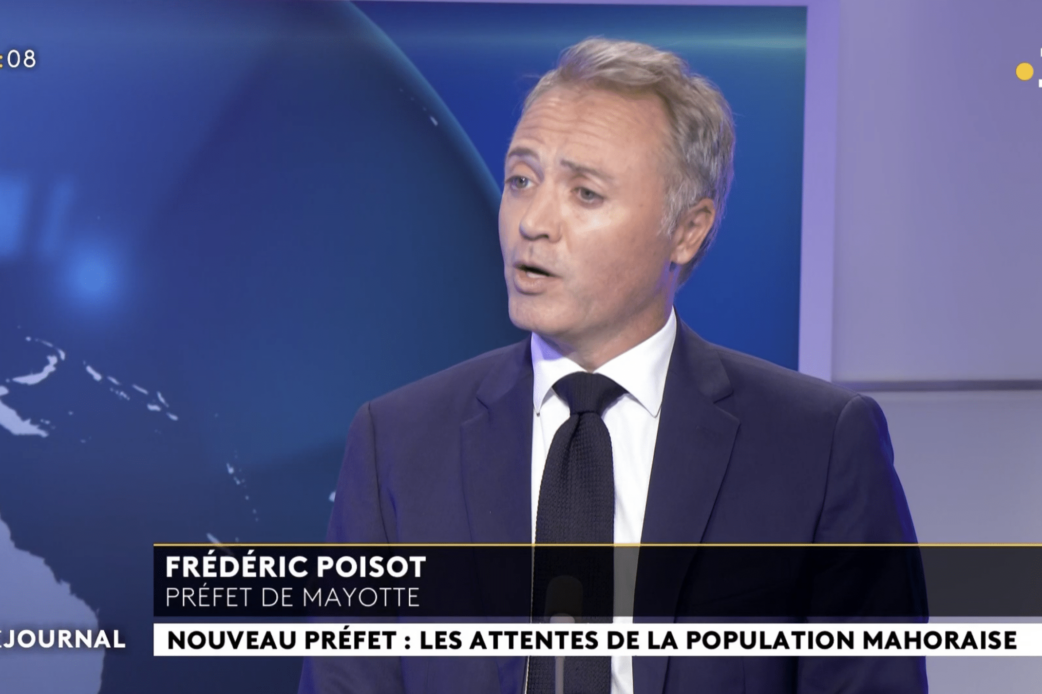 Mayotte : le préfet Frédéric Poisot affiche une ligne de fermeté sur l’immigration et la crise de l’eau
