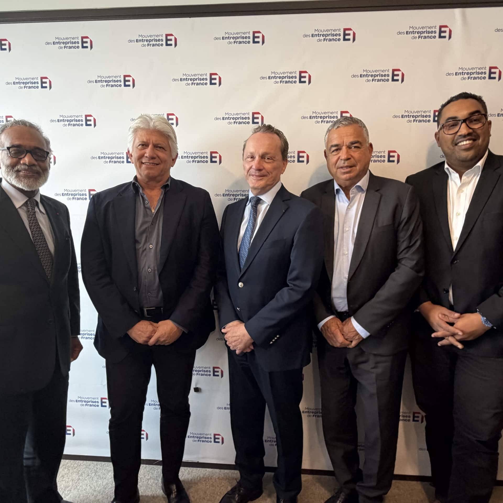 Patrick Vial-Collet, Victor Venutolo et Bruno Blandin : le patronat guadeloupéen, interpelle l’Etat sur l’eau, la sécurité, les sargasses et l’économie