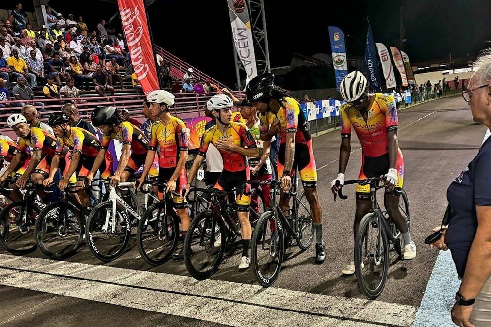Critérium du Lamentin : Axel Zaméo s’empare du premier maillot jaune avant une étape décisive