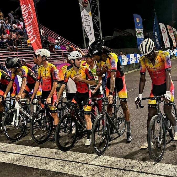 Critérium du Lamentin : Axel Zaméo s’empare du premier maillot jaune avant une étape décisive