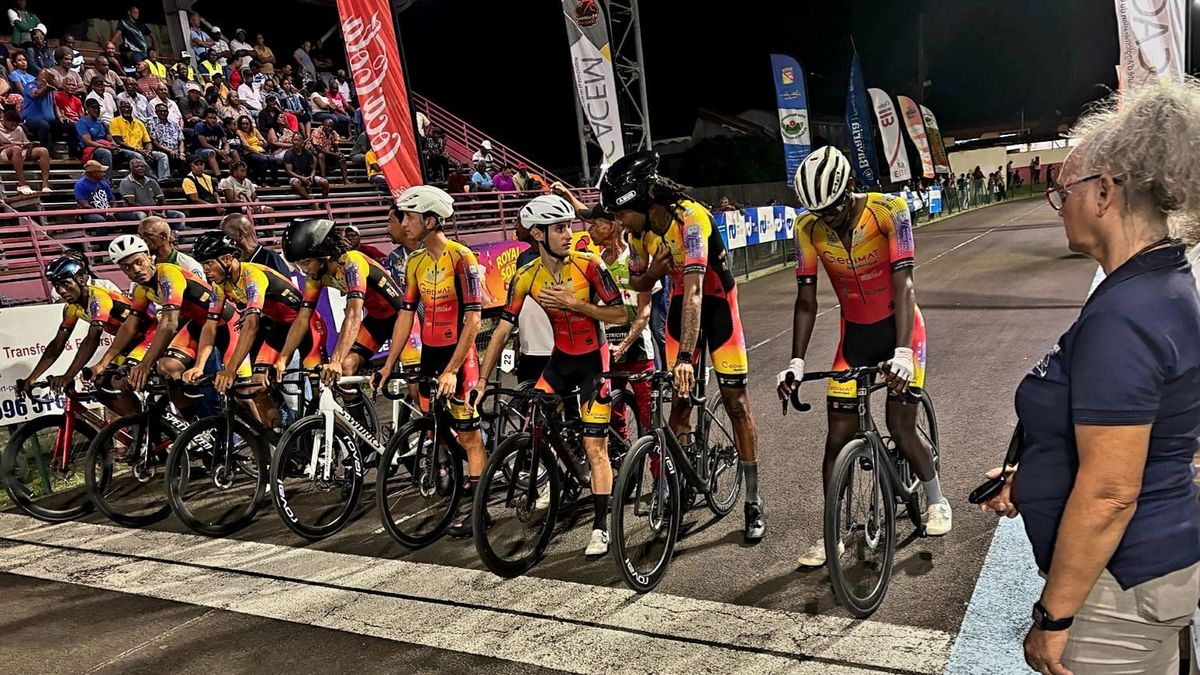 Critérium du Lamentin : Axel Zaméo s’empare du premier maillot jaune avant une étape décisive