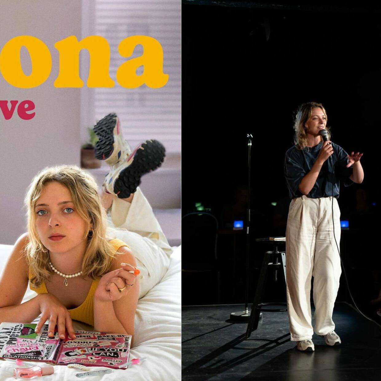 Ilona Dufrêne : une énergie irrésistible et un spectacle, « Grave », qui donne envie de célébrer la vie