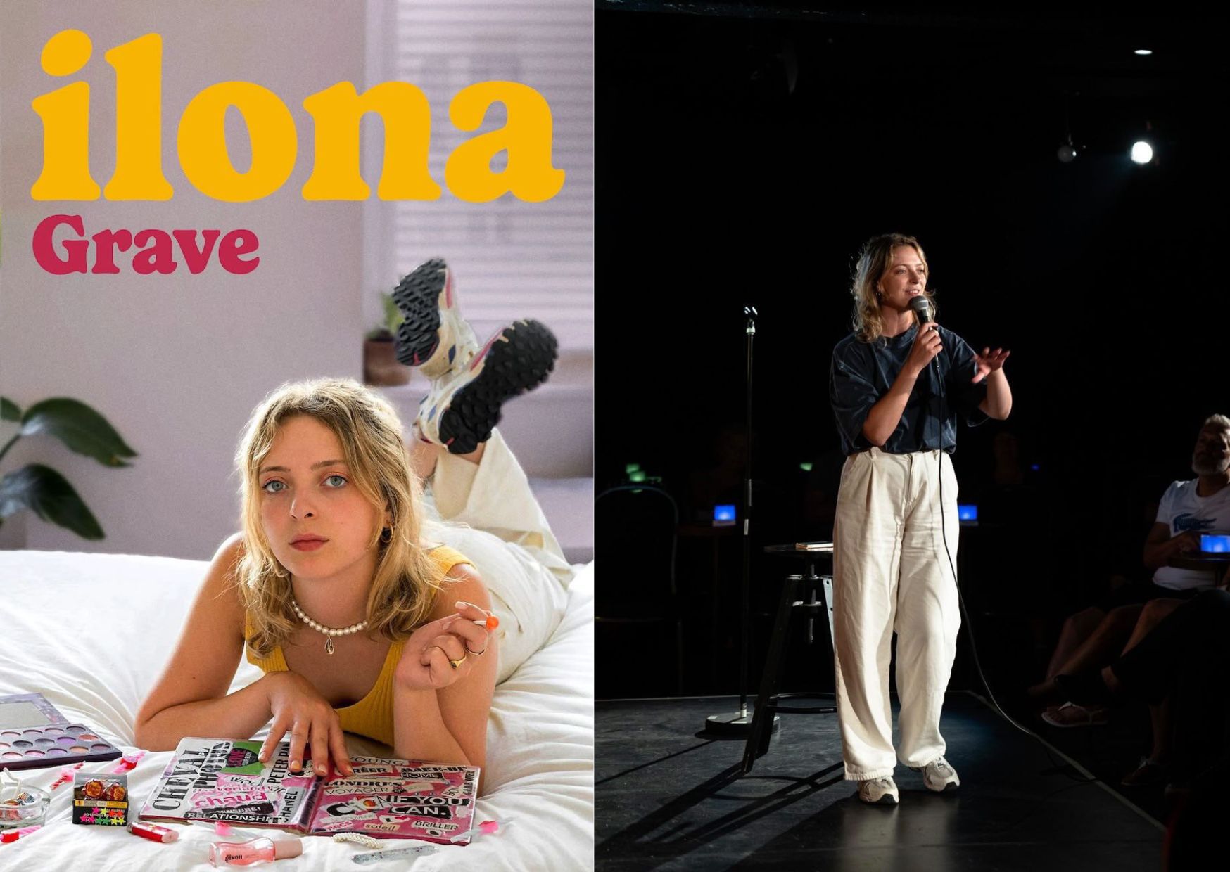 Ilona Dufrêne : une énergie irrésistible et un spectacle, « Grave », qui donne envie de célébrer la vie