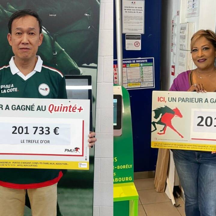 Deux Réunionnais remportent chacun plus de 200 000 euros au Quinté+