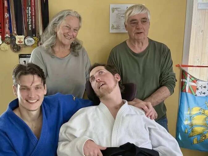 Guillaume Claireaux, judoka tétraplégique, décroche sa ceinture noire à Saint-Pierre-et-Miquelon