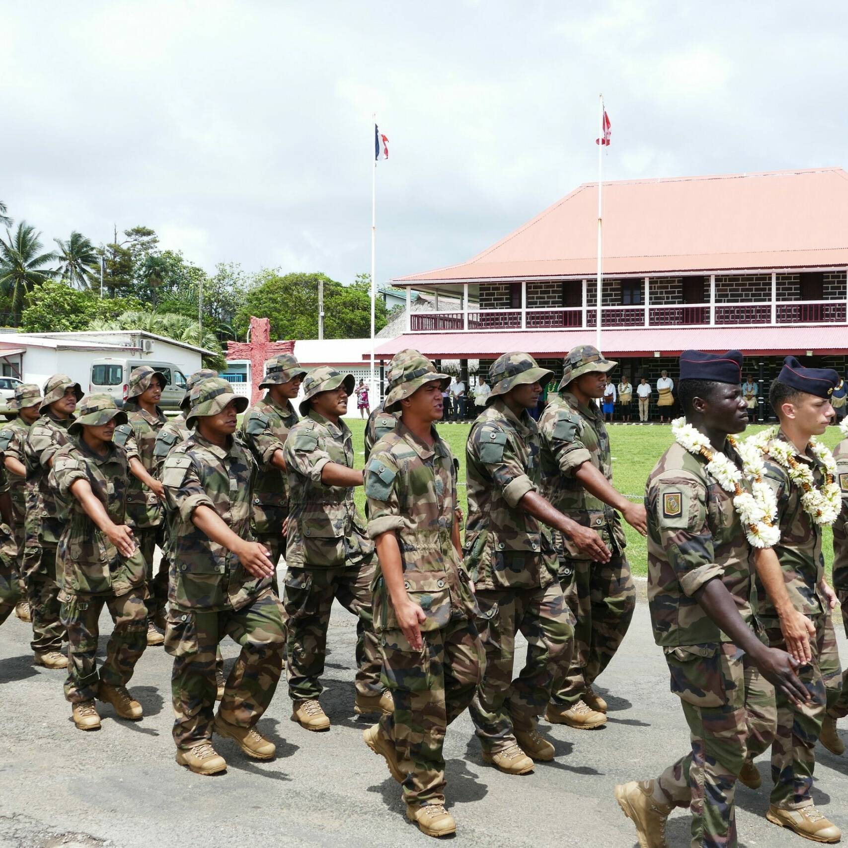 Wallis-et-Futuna : 27 militaires mobilisés pour améliorer le cadre de vie à Mala'e