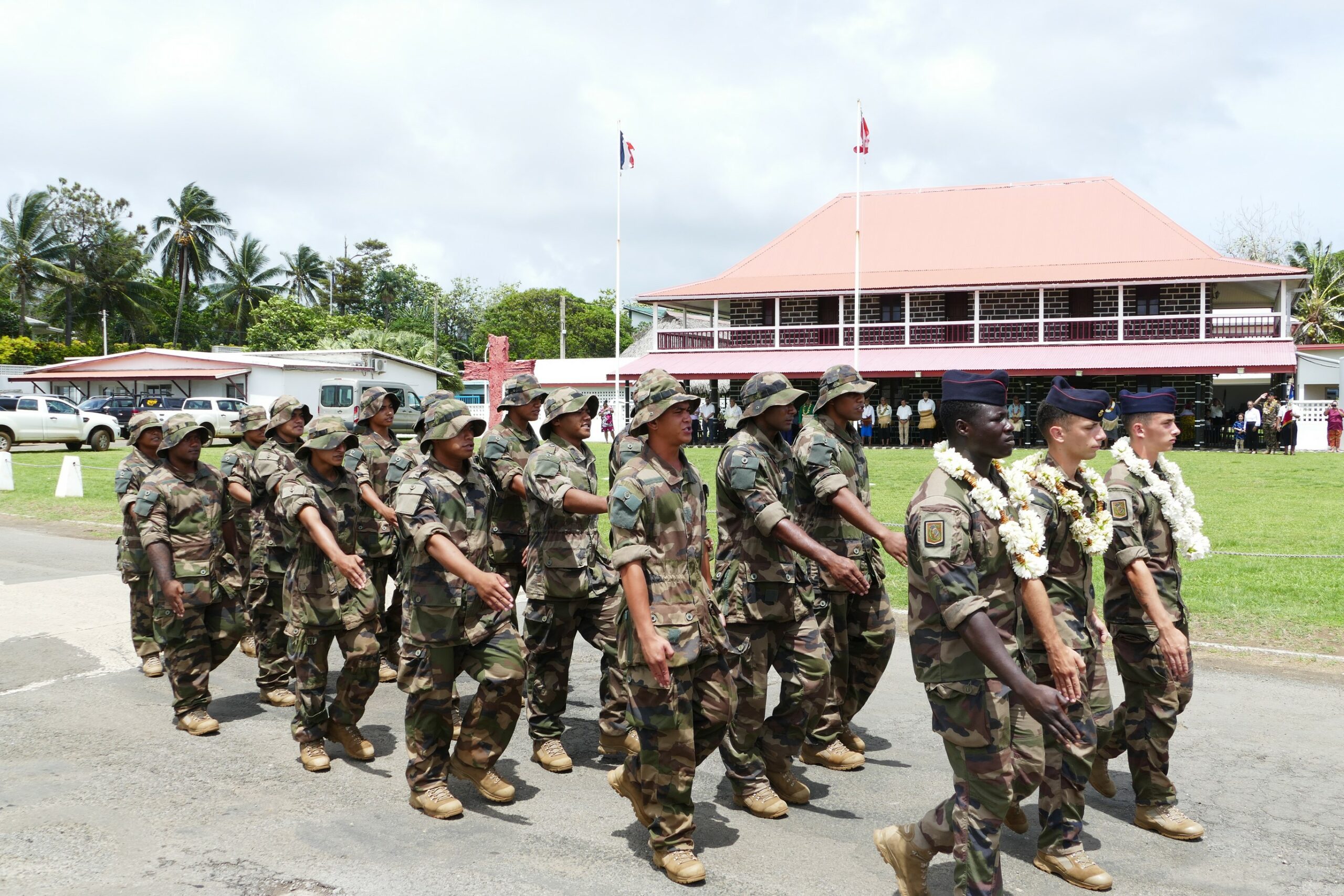 Wallis-et-Futuna : 27 militaires mobilisés pour améliorer le cadre de vie à Mala'e