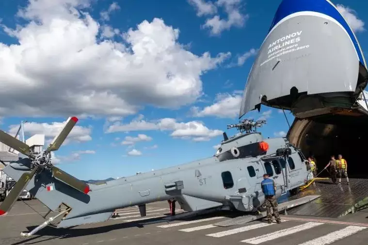 Nouvelle-Calédonie : double passation de commandement et arrivée des hélicoptères Caracal à la base aérienne de Tontouta